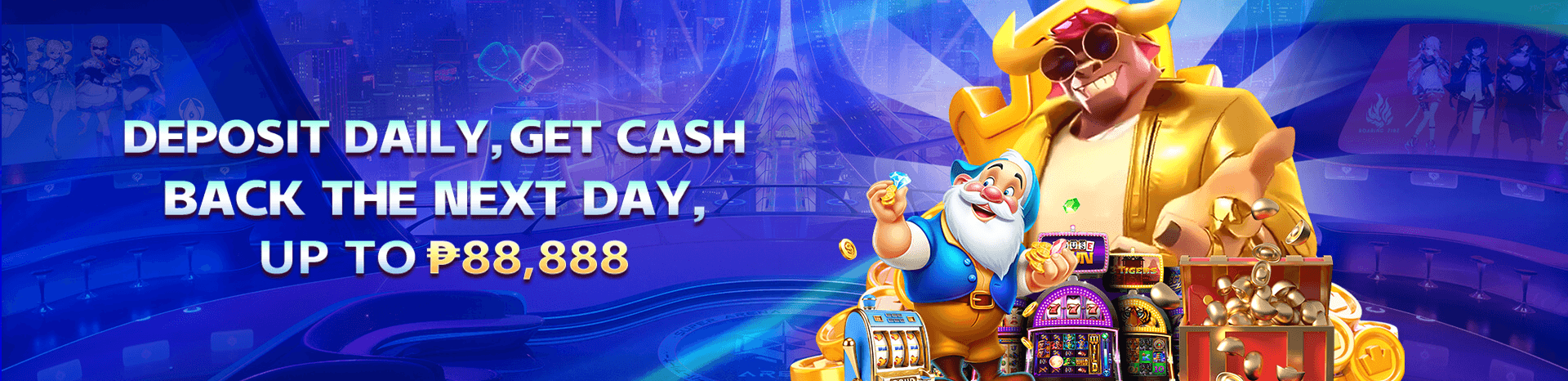 LARO123 daily deposit bonus promotion for online casino players